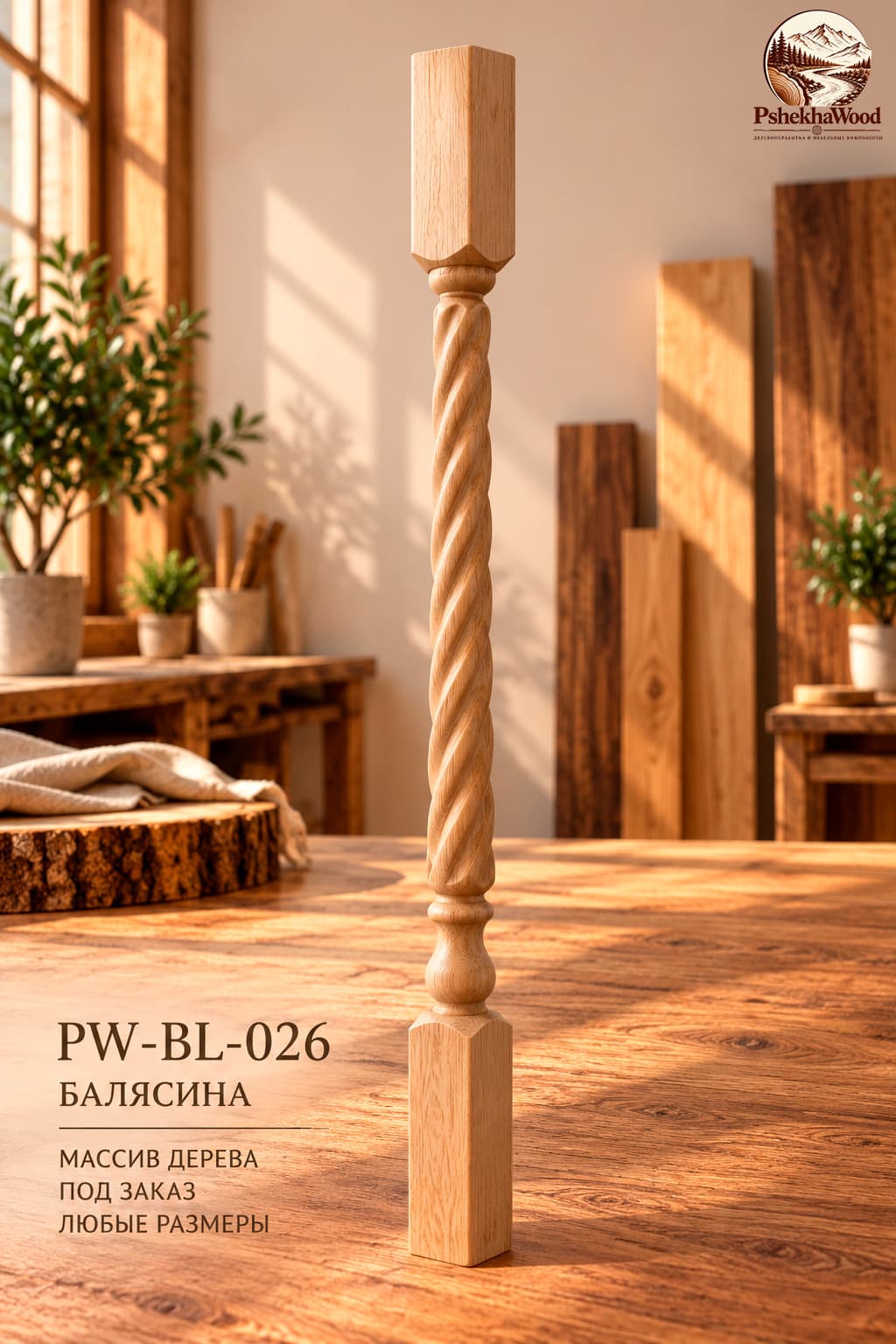 Балясина витая PW-BL-026
