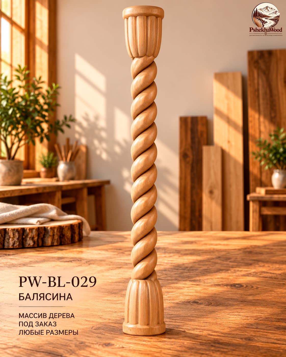 Балясина витая PW-BL-029