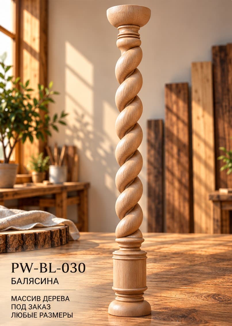 Балясина витая PW-BL-030