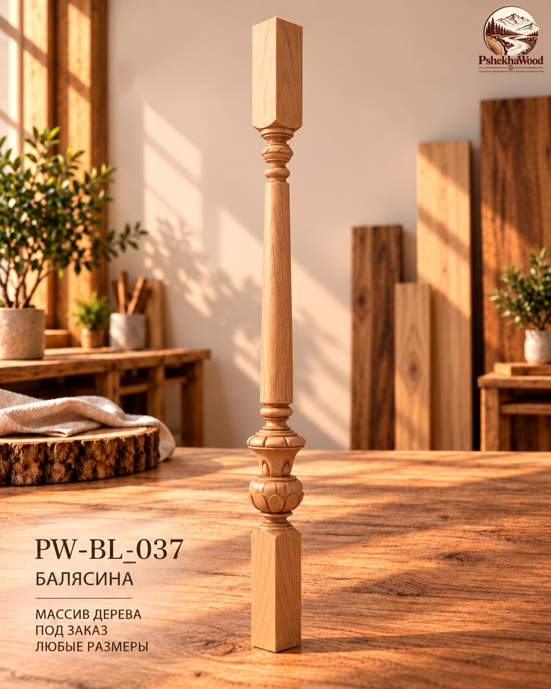 Балясина резная PW-BL-037