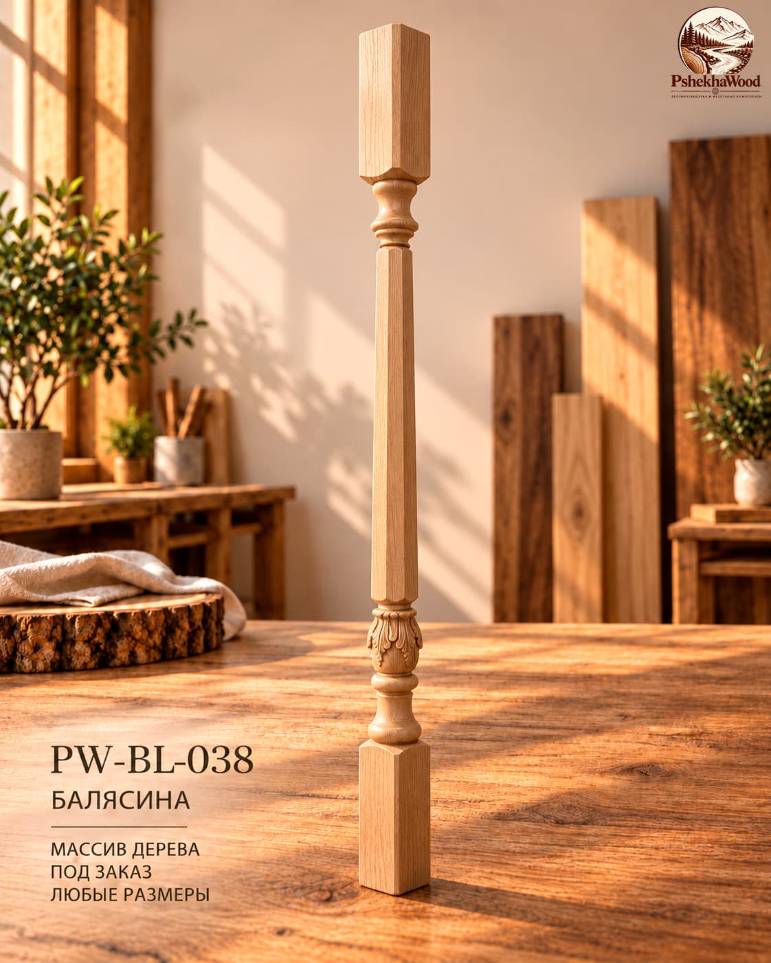 Балясина резная PW-BL-038