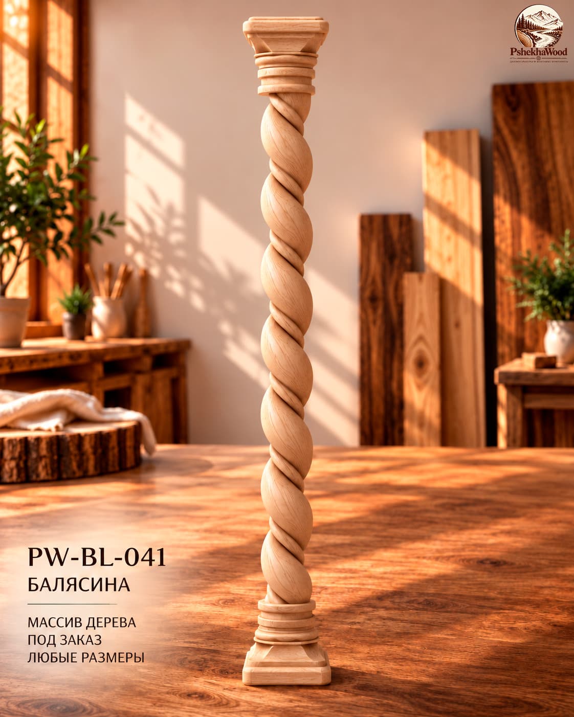 Балясина витая PW-BL-041